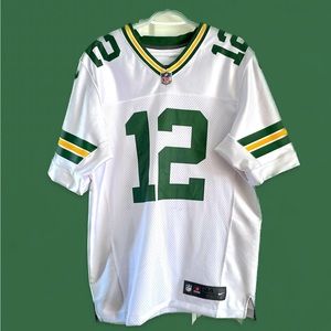 Aaron Rogers Green Bay Packers on-field jersey